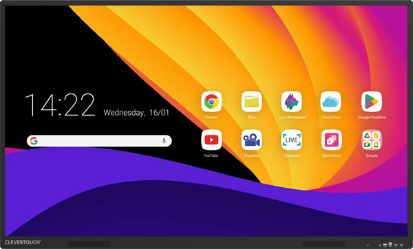 Clevertouch X5 interactive display